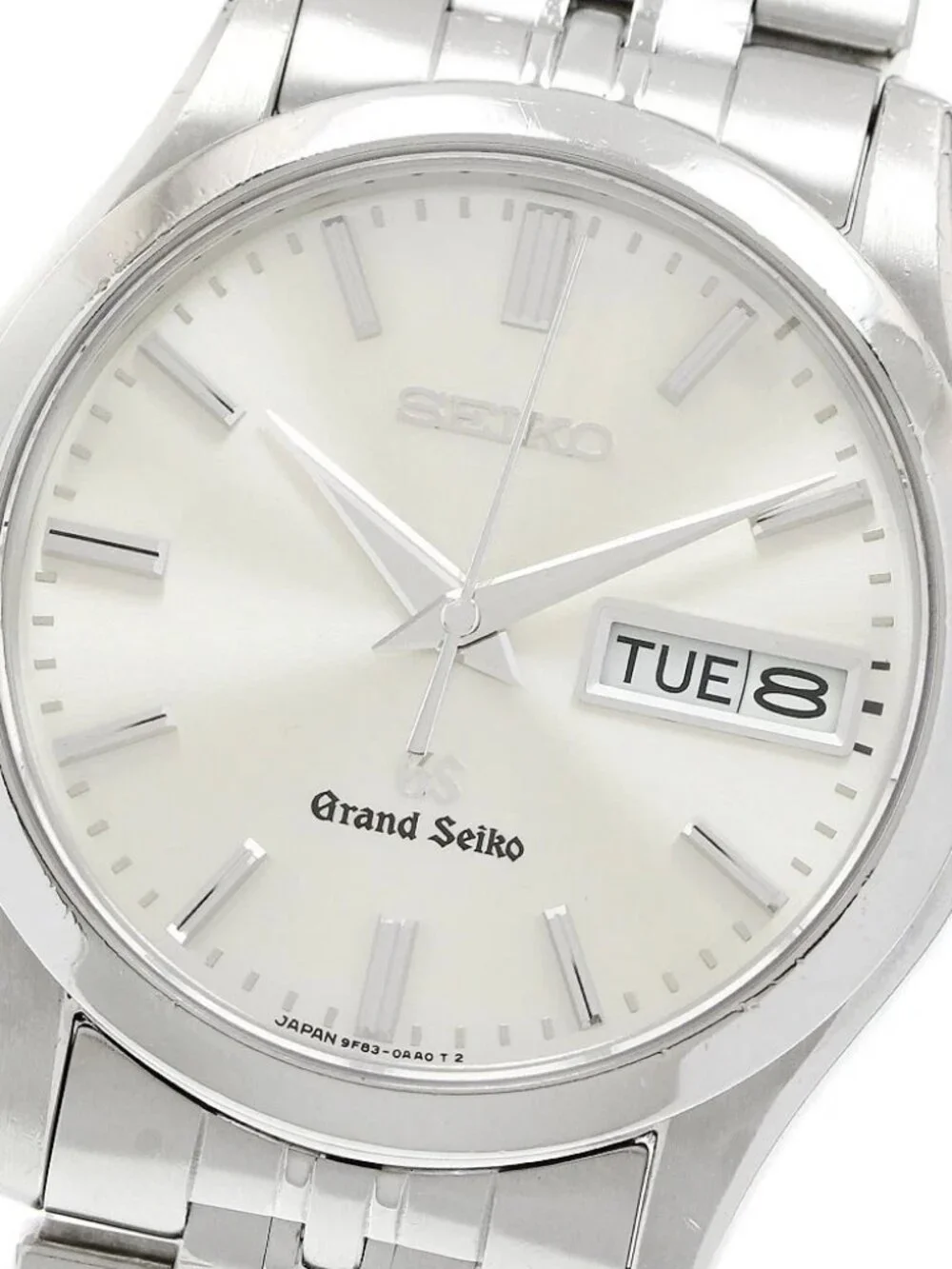SEIKO Grand Seiko SBGT015/9F83-0AB0 Day date Silver Dial Quartz Men's_967715